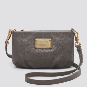 MARC JACOBS LEATHER CLASSIC Q PERCY CROSSBODY BAG